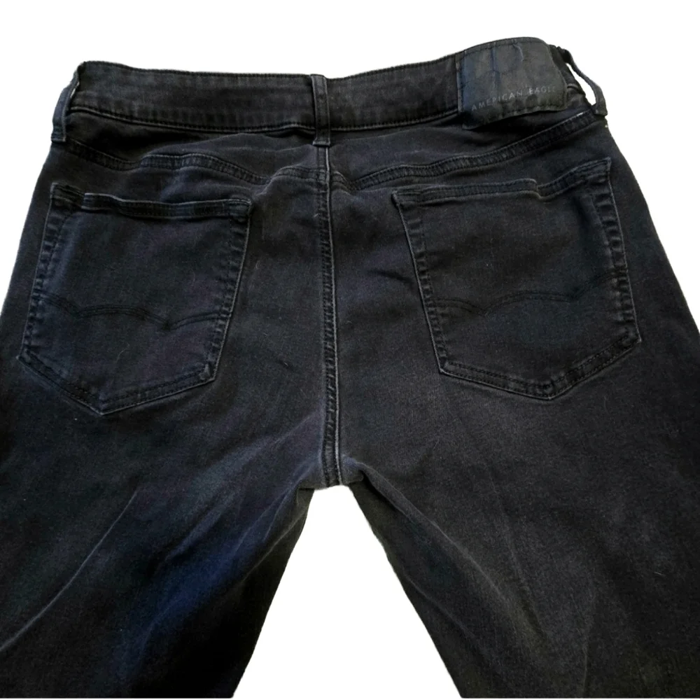 ✨2/$25 American Eagle Mens Classic Black Next Level Flex Jeans